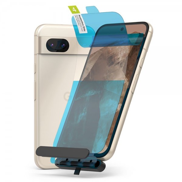 Ringke Google Pixel 8a Skærmbeskyttelse Dual Easy Film 2-pak