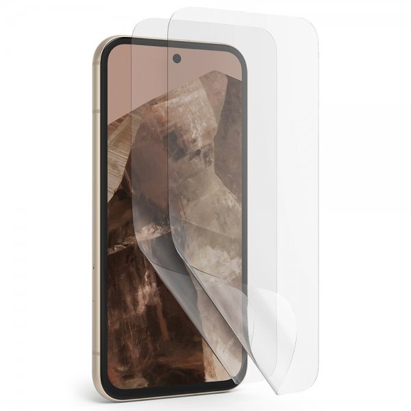 Ringke Google Pixel 8a Skærmbeskyttelse Dual Easy Film 2-pak