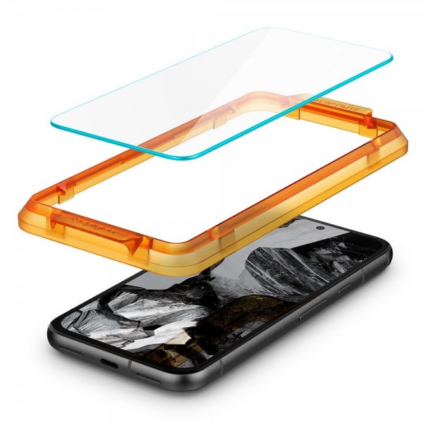 Spigen Google Pixel 8a Skærmbeskyttelse GLAS.tR ALIGNmaster 2-pak