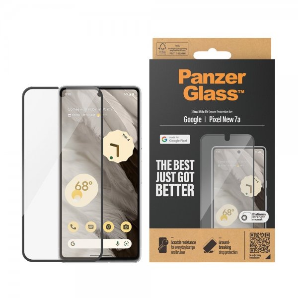 PanzerGlass Google Pixel 8a Skærmbeskytter Ultra-Wide Fit