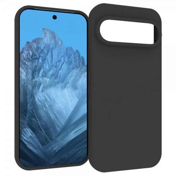 Nordic Covers Google Pixel 9/Pixel 9 Pro Cover Feather Series Raven Black