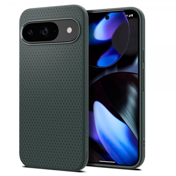 Spigen Google Pixel 9/Pixel 9 Pro Cover Liquid Air Abyss Green