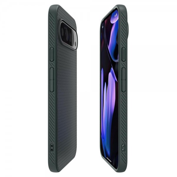 Spigen Google Pixel 9/Pixel 9 Pro Cover Liquid Air Abyss Green
