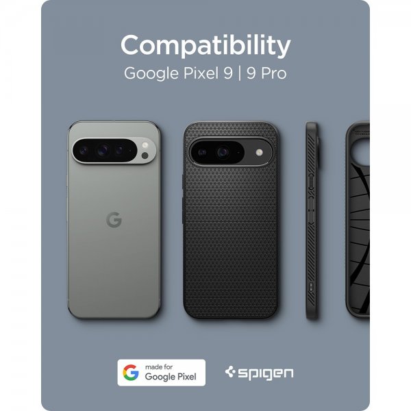 Spigen Google Pixel 9/Pixel 9 Pro Cover Liquid Air Mat Sort