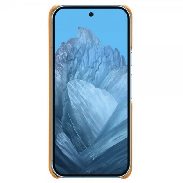 Google Pixel 9/Pixel 9 Pro Cover med to Kortlommer Lysebrun
