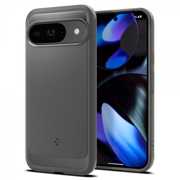 Spigen Google Pixel 9/Pixel 9 Pro Cover Rugged Armor Marble Gray