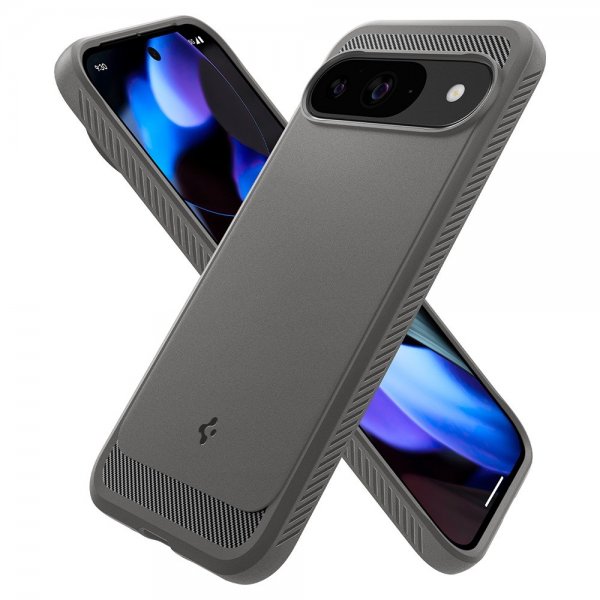 Spigen Google Pixel 9/Pixel 9 Pro Cover Rugged Armor Marble Gray