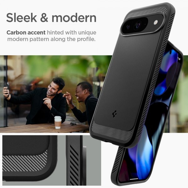 Spigen Google Pixel 9/Pixel 9 Pro Cover Rugged Armor Mat Sort