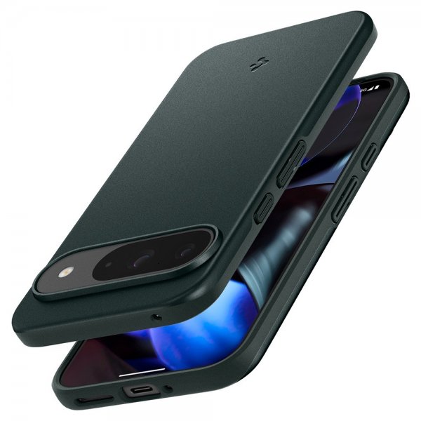 Spigen Google Pixel 9/Pixel 9 Pro Cover Thin Fit Abyss Green