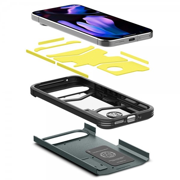 Spigen Google Pixel 9/Pixel 9 Pro Cover Tough Armor Abyss Green