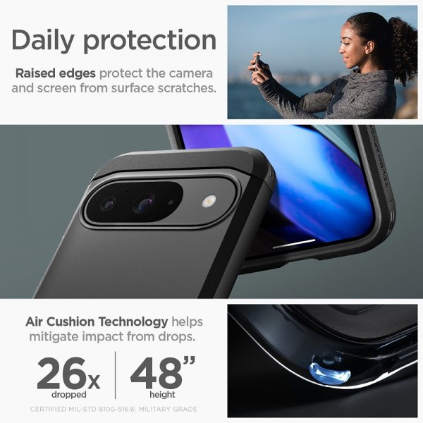 Spigen Google Pixel 9/Pixel 9 Pro Cover Tough Armor Sort