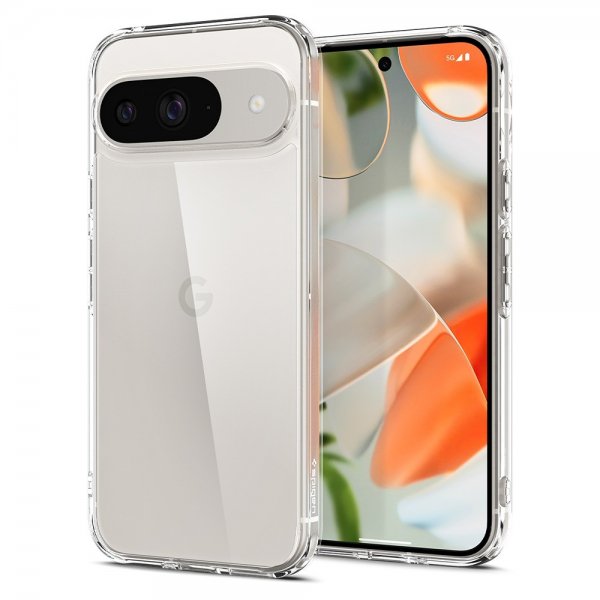Spigen Google Pixel 9/Pixel 9 Pro Cover Ultra Hybrid Crystal Clear