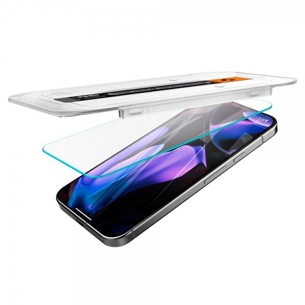 Spigen Google Pixel 9/9 Pro/Pixel 10/10 Pro Skærmbeskyttelse GLAS.tR EZ Fit 2-pak