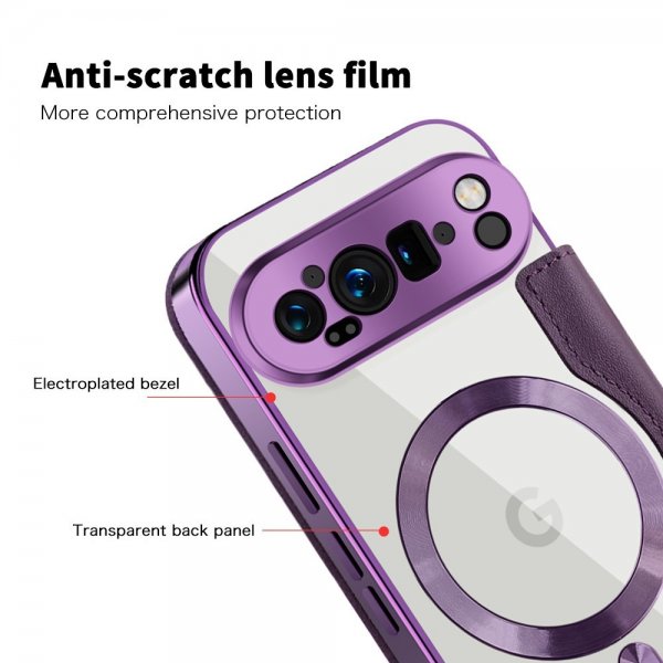 Google Pixel 9 Pro Cover MagSafe Lilla