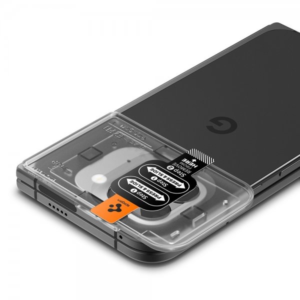 Spigen Google Pixel 9 Pro Fold Kamerabeskyttelsesglas.tR EZ Fit Optik 2-pak