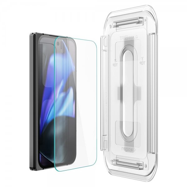 Spigen Google Pixel 9 Pro Fold Skærmbeskytter GLAS.tR EZ Fit 2-pak