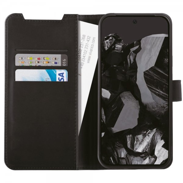 Vivanco Google Pixel 9 Pro XL Etui Classic Wallet Sort