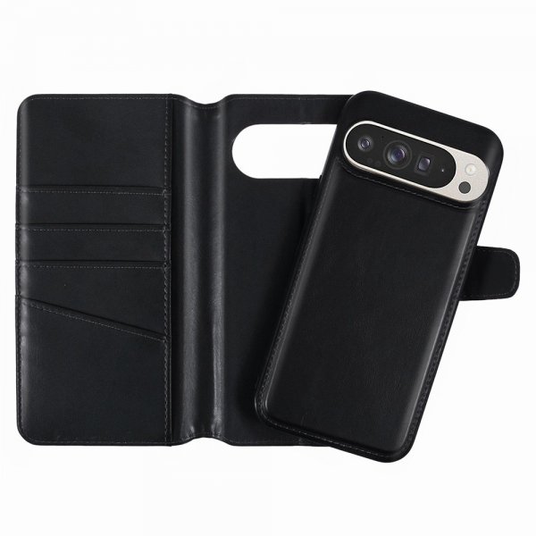 Nordic Covers Google Pixel 9 Pro XL Cover MagLeather Raven Black