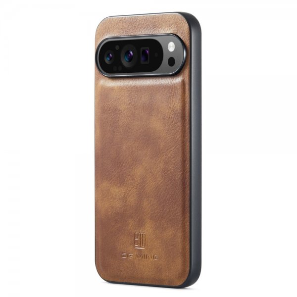 Dg.Ming Google Pixel 9 Pro XL Etui med aftagelig skal Brun