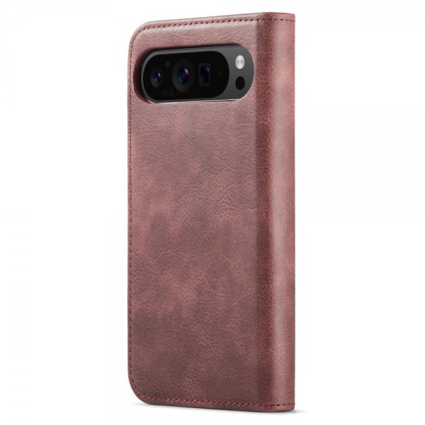 Dg.Ming Google Pixel 9 Pro XL Cover med Aftageligt Cover Rød
