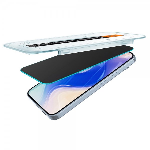 Spigen Google Pixel 9 Pro XL/Pixel 10 Pro XL Skærmbeskyttelse GLAS.tR EZ Fit Privacy 2-pak