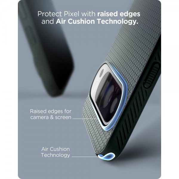 Spigen Google Pixel 9 Pro XL Cover Liquid Air Abyss Green