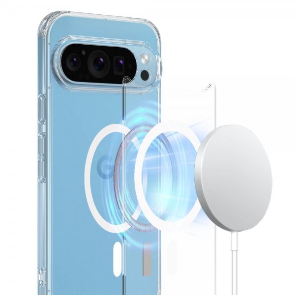 Google Pixel 9 Pro XL Cover MagSafe Gennemsigtig