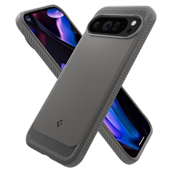 Spigen Google Pixel 9 Pro XL Cover Rugged Armor Marble Gray