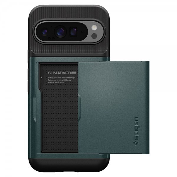 Spigen Google Pixel 9 Pro XL Cover Slim Armor CS Abyss Green
