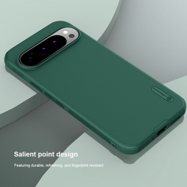 Nillkin Google Pixel 9 Pro XL Cover Super Frosted Shield Pro MagSafe Grøn