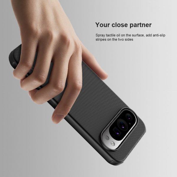Nillkin Google Pixel 9 Pro XL Cover Super Frosted Shield Pro Sort