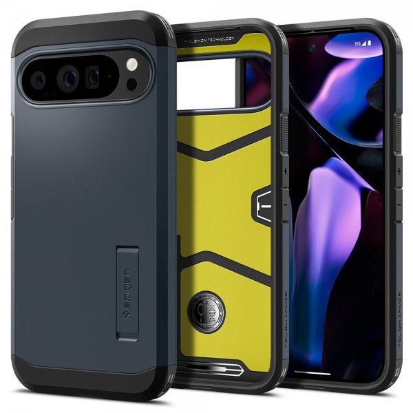 Spigen Google Pixel 9 Pro XL Cover Tough Armor Metal Slate