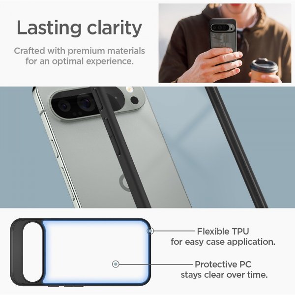 Spigen Google Pixel 9 Pro XL Cover Ultra Hybrid Mat Sort