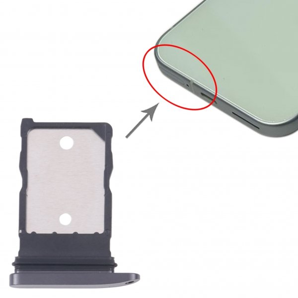 Google Pixel 9 SIM-kortholder - Sort