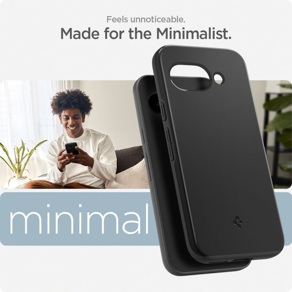 Spigen Google Pixel 9a Cover Thin Fit MagFit Sort