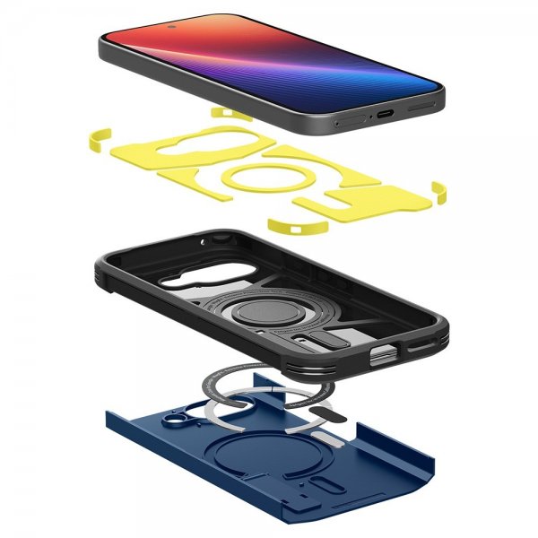 Spigen Google Pixel 9a Cover Tough Armor MagFit Navy Blue