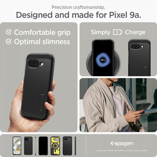 Spigen Google Pixel 9a Cover Tough Armor MagFit Sort