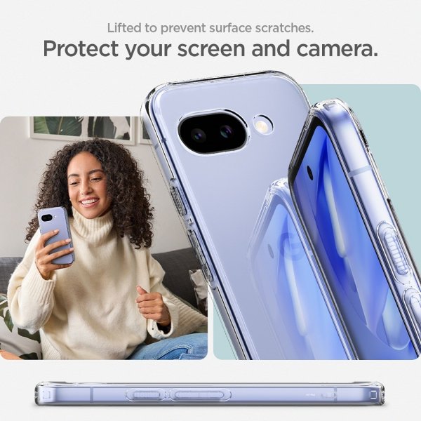 Spigen Google Pixel 9a Cover Ultra Hybrid Crystal Clear