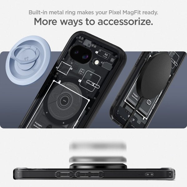 Spigen Google Pixel 9a Cover Ultra Hybrid Zero One MagFit Sort