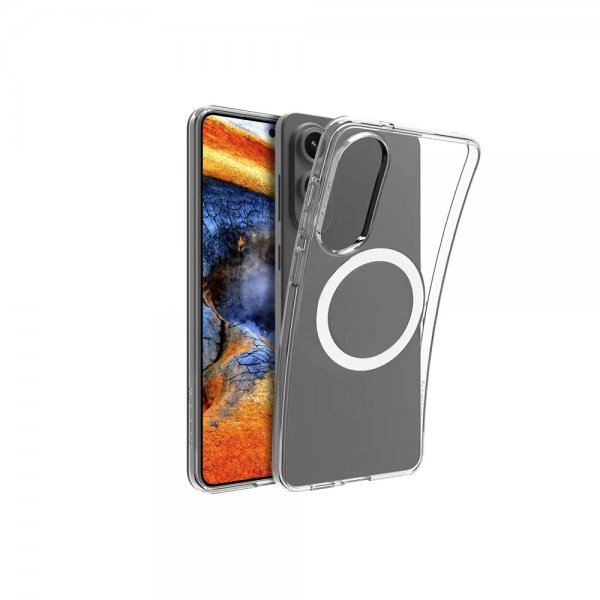 dbramante1928 Samsung Galaxy S25 Edge Cover Greenland Pro Qi2 Transparent