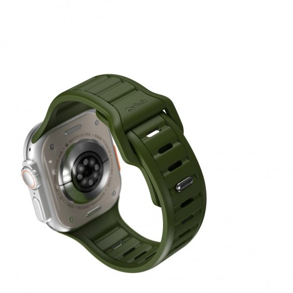 KeyBudz Apple Watch 44/45/46mm/Apple Watch Ultra Armbånd Journey Forest Green