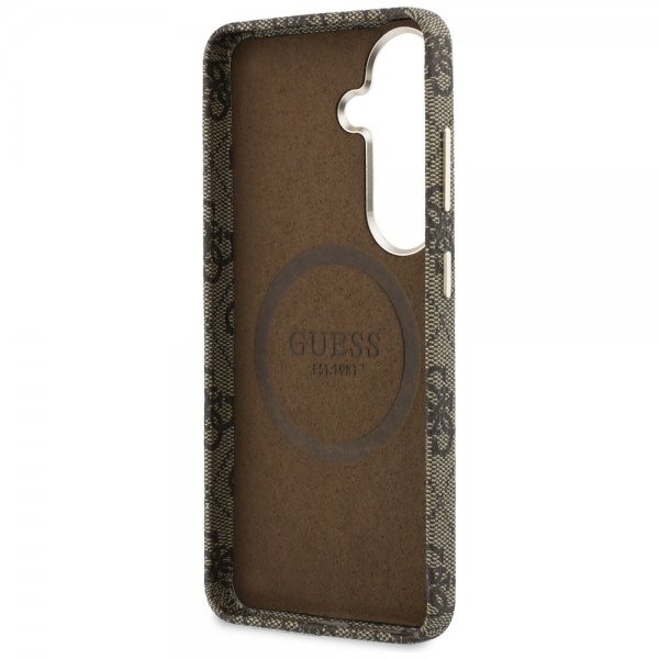 Guess Samsung Galaxy S26 Cover 4G Script MagSafe Brun