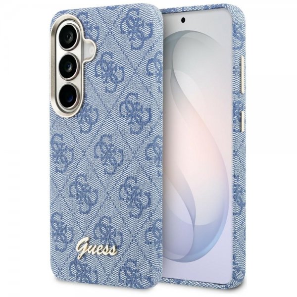 Guess Samsung Galaxy S26 Cover 4G Script MagSafe Blå