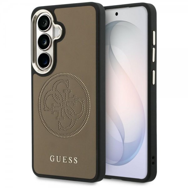 Guess Samsung Galaxy S26 Cover Perforated Logo MagSafe Brun