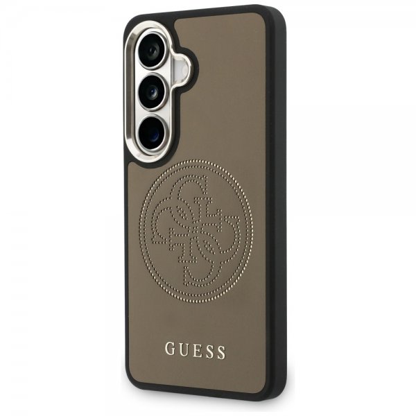 Guess Samsung Galaxy S26 Cover Perforated Logo MagSafe Brun