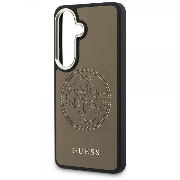 Guess Samsung Galaxy S26 Cover Perforated Logo MagSafe Brun