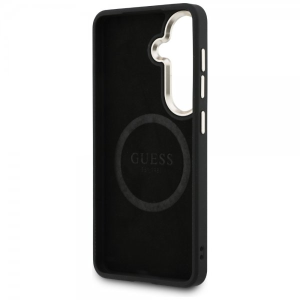 Guess Samsung Galaxy S26 Cover Perforated Logo MagSafe Brun
