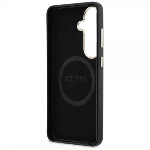 Guess Samsung Galaxy S26 Plus Cover Rhinestone Logo MagSafe Sort