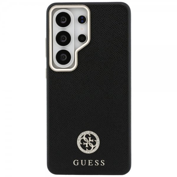 Guess Samsung Galaxy S26 Ultra Cover Rhinestone Logo MagSafe Sort