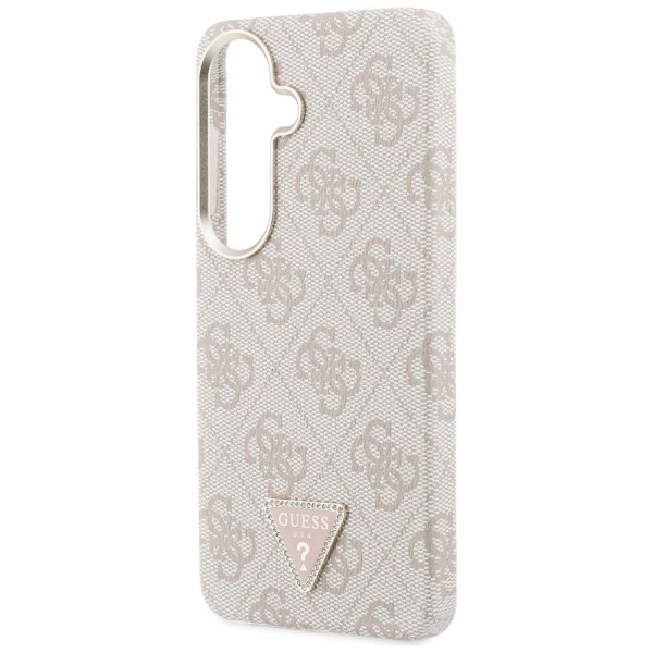 Guess Samsung Galaxy S26 Skal 4G Triangle MagSafe Rosa